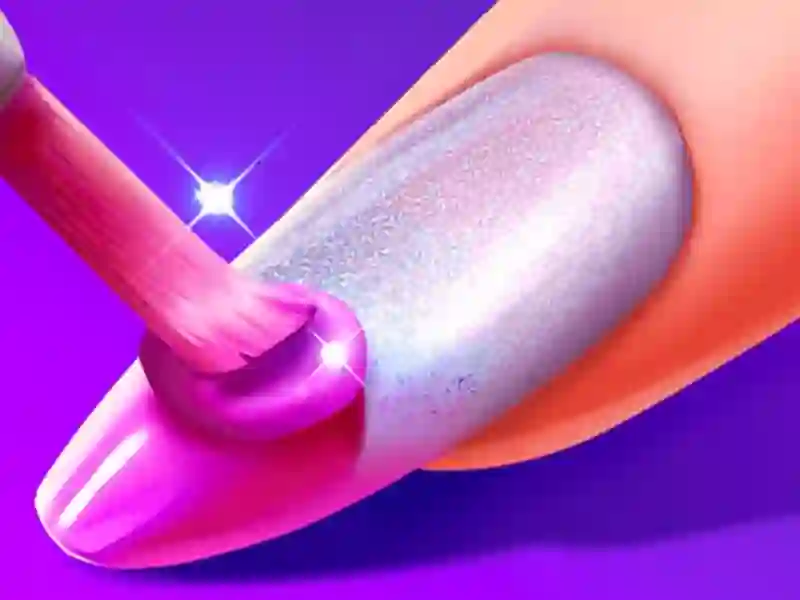 Žaidimas Girls Nail Salon internete
