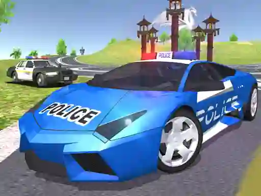 Žaidimas Police Car Simulator 3d internete