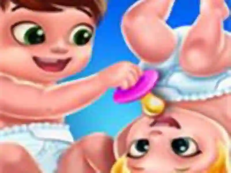Žaidimas Baby Twins Caring Day internete