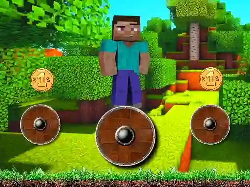 Žaidimas Mineblock Rotate and Fly Adventure internete