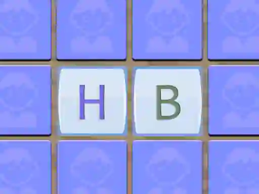 Žaidimas Alphabet Memory Game internete