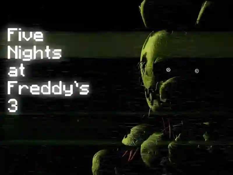 Žaidimas Five Nights at Freddy’s 3 internete