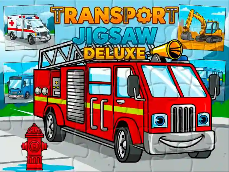 Žaidimas Transport Jigsaw Deluxe internete