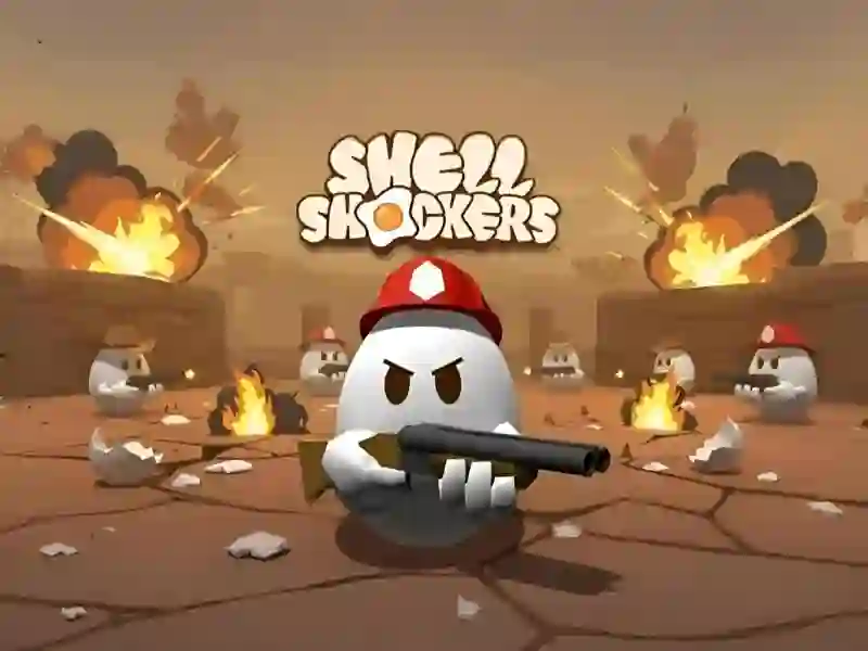 Žaidimas Shell shockers internete