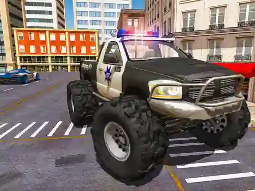 Žaidimas Police Truck Driver Simulator internete