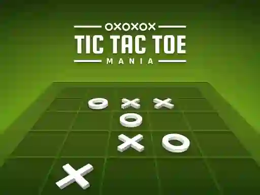 Žaidimas Tic tac toe mania internete