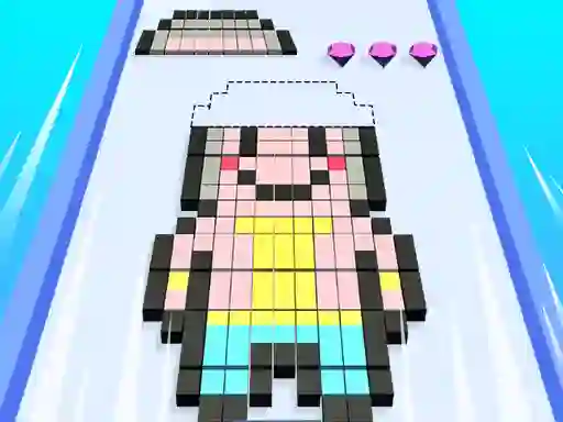 Žaidimas Blocks Stack Rush internete