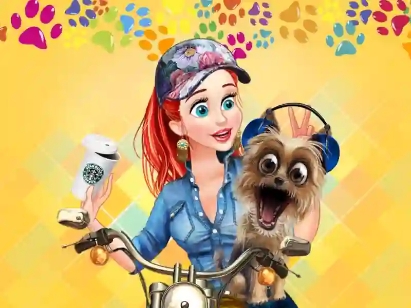 Žaidimas Princesses & Pets Photo Contest internete