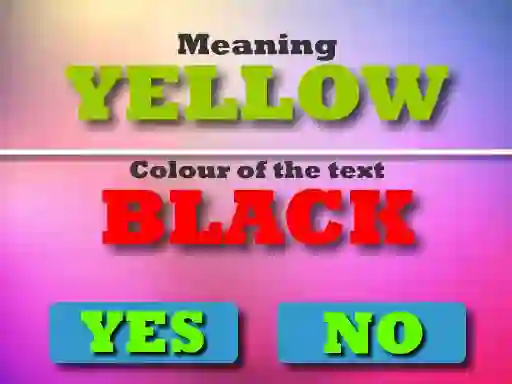 Žaidimas Colour Text Challeenge internete