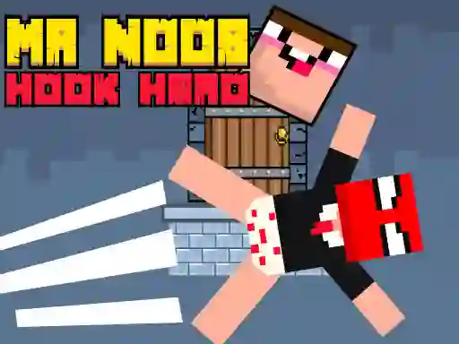 Žaidimas Mr Noob Hook Hero internete