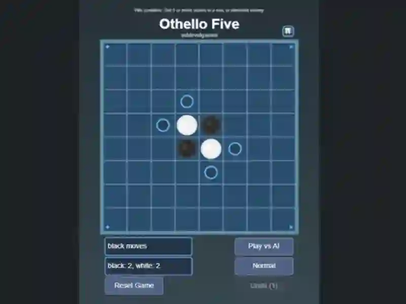Žaidimas Othello Five internete
