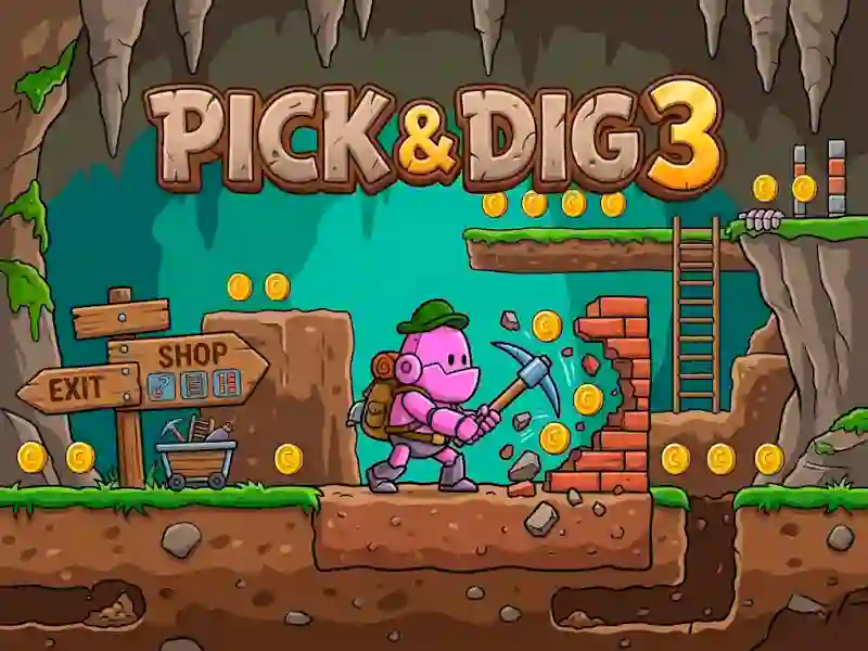 Žaidimas Pick & Dig 3 internete