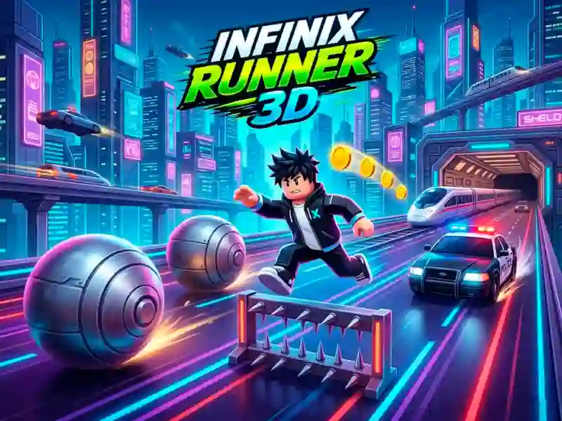 Žaidimas Infinix Runner 3D internete