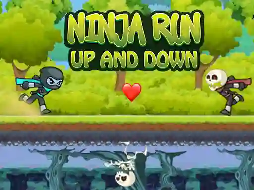 Žaidimas Ninja Run Up And Down internete