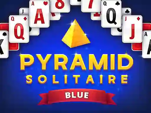 Žaidimas Pyramid Solitaire Blue internete