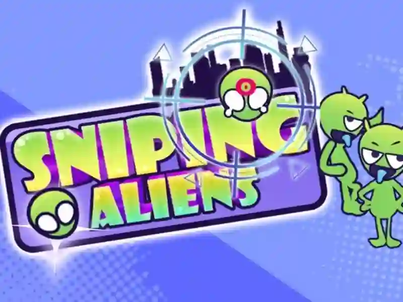 Žaidimas Sniping aliens internete