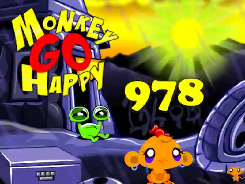Žaidimas Monkey Go Happy 978 internete