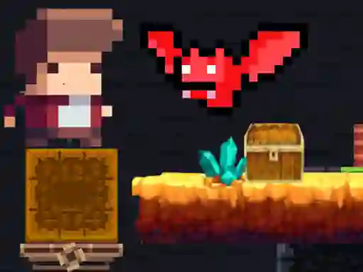 Žaidimas Tiny Man and Red Bat internete