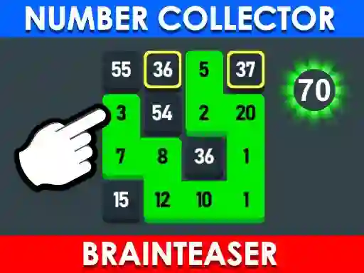 Žaidimas Number Collector: Brainteaser internete