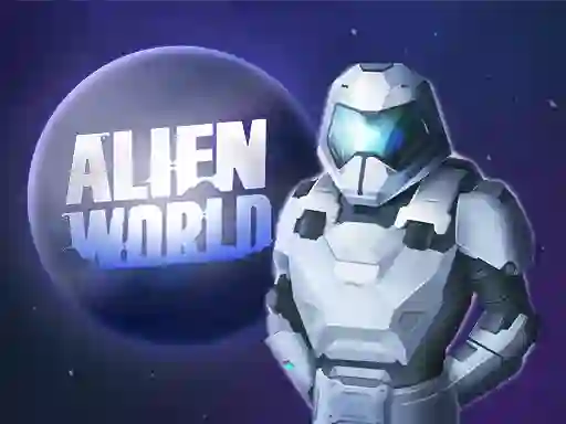 Žaidimas Alien World internete