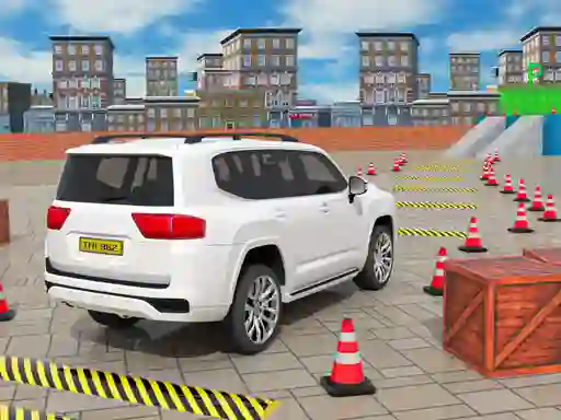 Žaidimas Prado Car Parking Games Sim internete