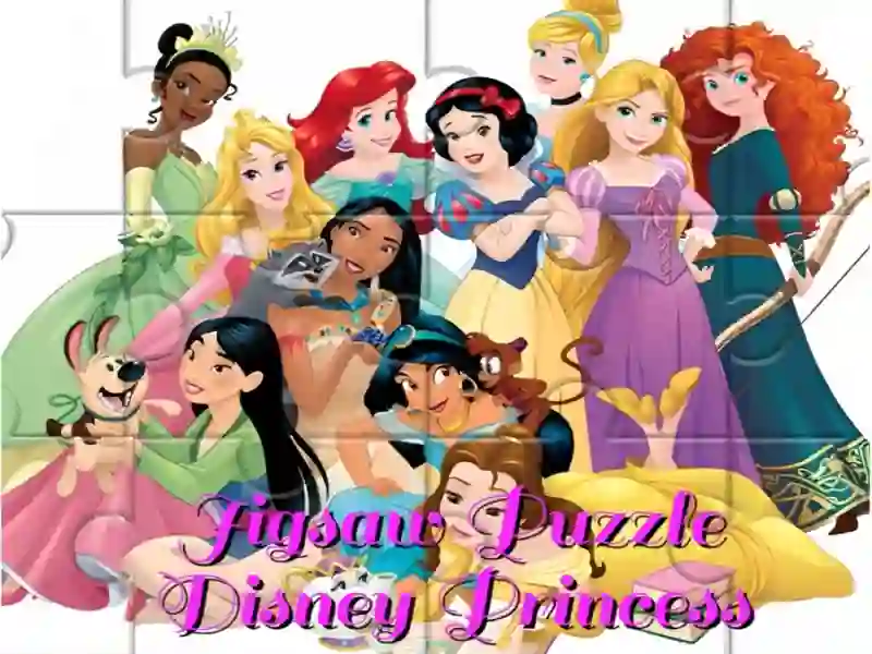 Žaidimas Jigsaw Puzzle: Disney Princess internete