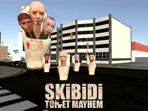 Žaidimas Skibidi Toilet Mayhem internete