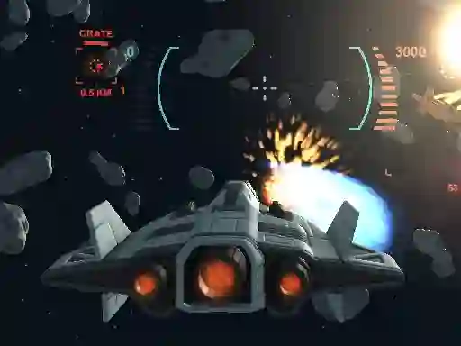 Žaidimas Space fighter internete