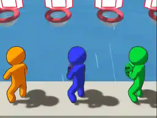Žaidimas Basket.io internete