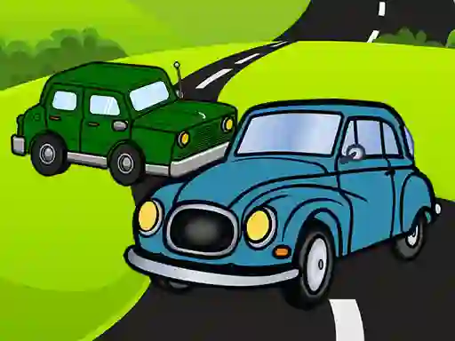 Žaidimas Cartoon Car Jigsaw internete