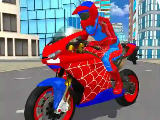 Žaidimas Hero Stunt Spider Bike Simulator 3d 2 internete