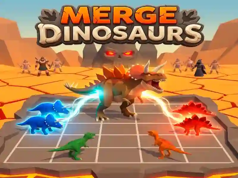 Žaidimas Merge Dinosaurs internete