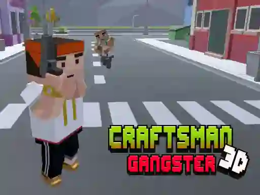 Žaidimas CraftsMan 3D Gangster internete