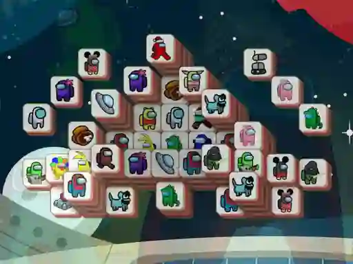 Žaidimas Among Mahjong Tiles internete