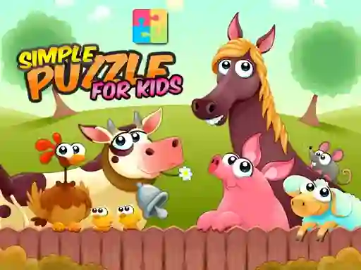 Žaidimas Simple Puzzle For Kids internete