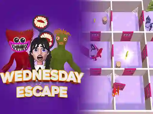 Žaidimas Escape Wednesday internete