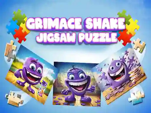 Žaidimas Grimace Shake Jigsaw Puzzle internete