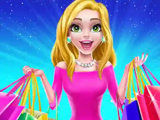 Žaidimas Rich girl crazy shopping internete