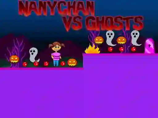 Žaidimas Nanychan vs Ghosts internete