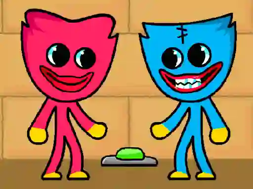 Žaidimas Kissy Missy and Huggy Wuggy internete