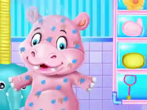 Žaidimas Baby Hippo Bath Time internete