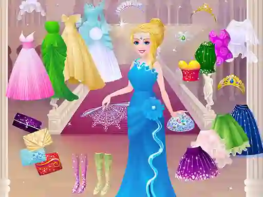Žaidimas Cinderella Dress Up Girl Games internete