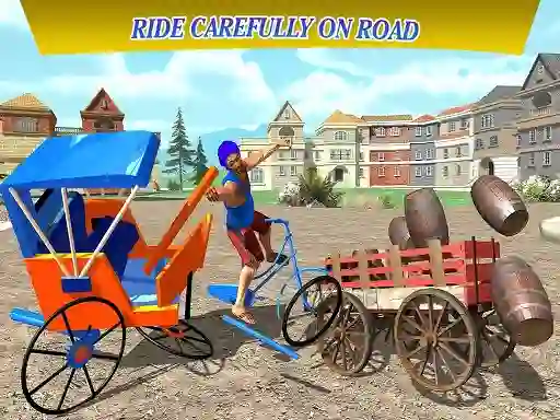 Žaidimas City Cycle Rickshaw Simulator internete