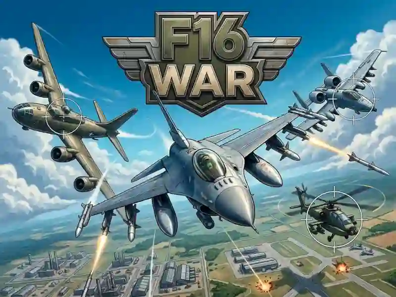 Žaidimas F16 War internete