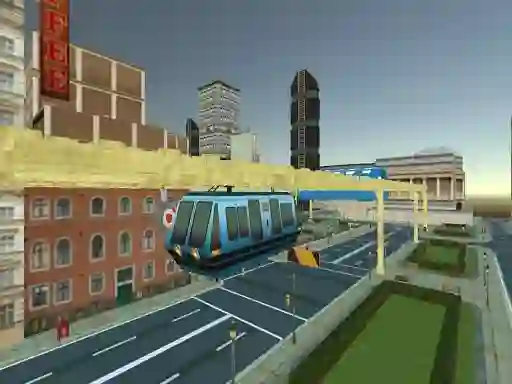 Žaidimas Sky Train Simulator: Elevated Train Driving internete