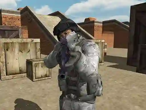 Žaidimas Counter City Strike Commando Action internete