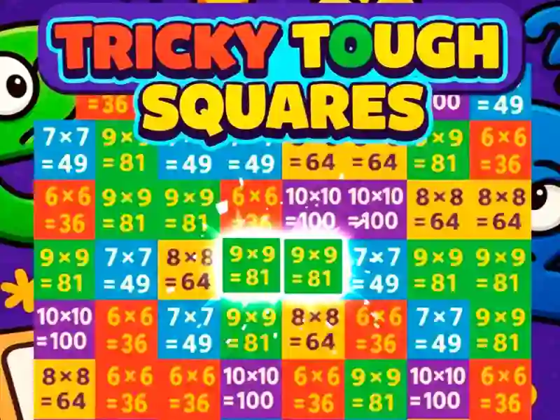 Žaidimas Tricky Tough Squares internete