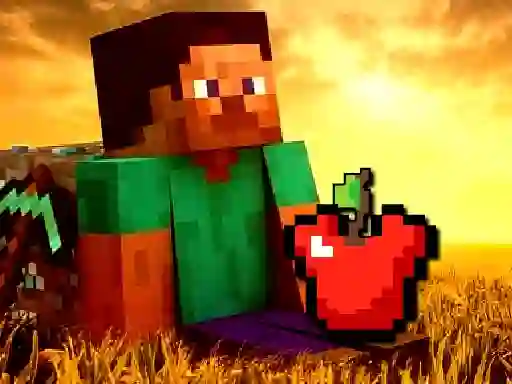 Žaidimas Mineblox Apple Shooter internete