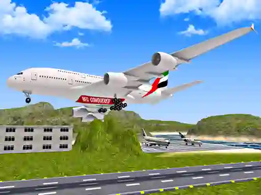 Žaidimas Airplane Fly 3d Flight Plane internete