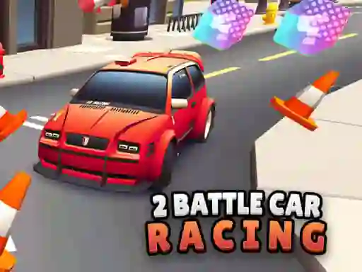 Žaidimas 2 Player Battle Car Racing internete